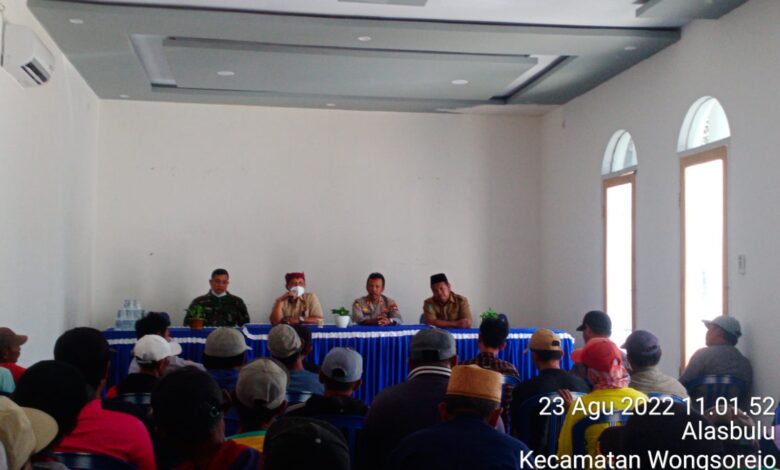 Gaduh Panen Tanaman Kapas Di Wongsorejo, KLHK Kumpulkan Puluhan Petani Untuk Mediasi