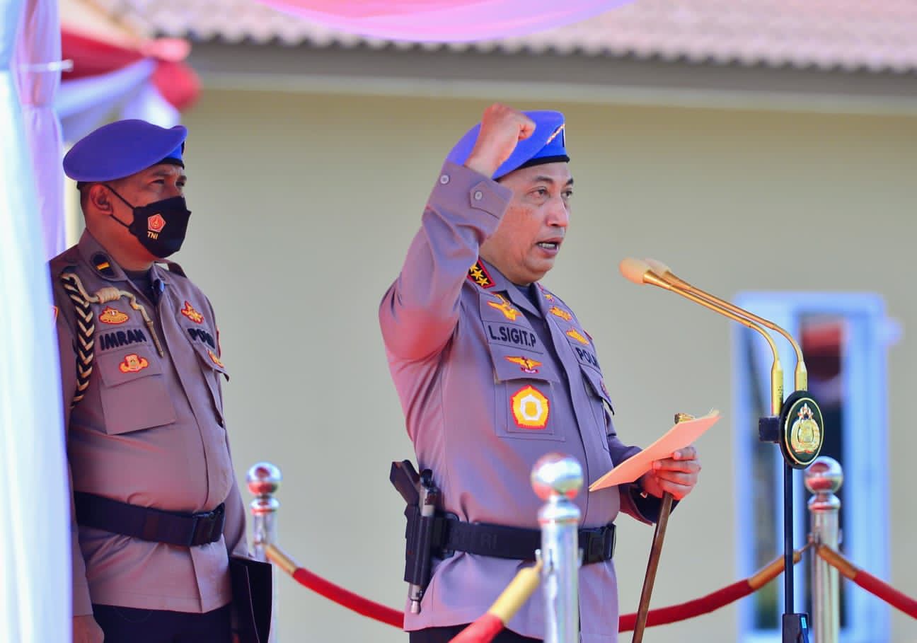 Lepas Pasukan Perdamaian PBB, Kapolri: Selalu Pedomani Tribrata dan Catur Prasetya