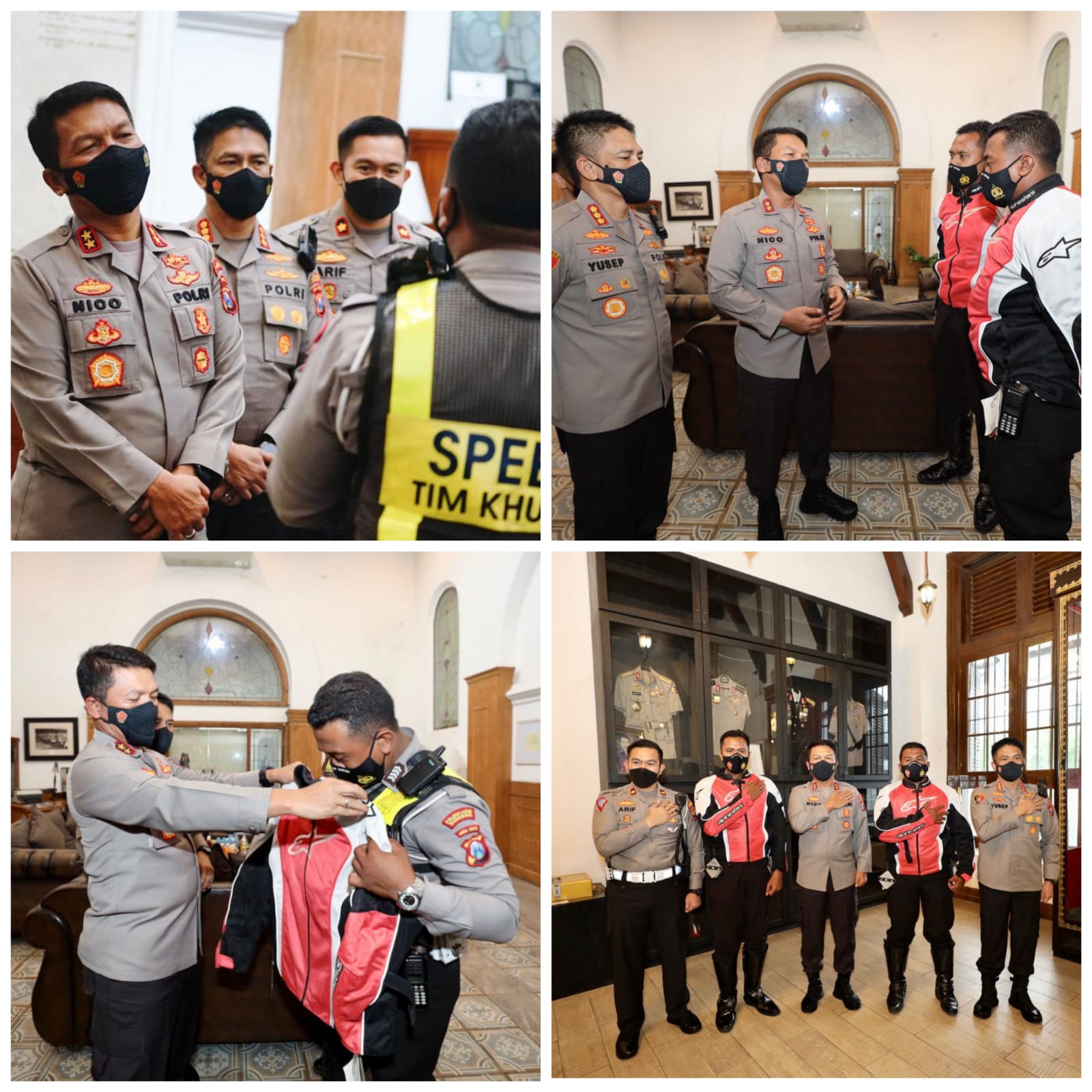 Dua Anggota Polrestabes Surabaya Dapatkan Reward dari Kapolda Jatim