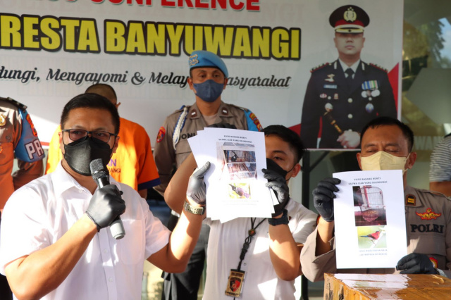 TDS Tersangka Perdagangan Satwa Dilindungi Di Jebloskan Penjara