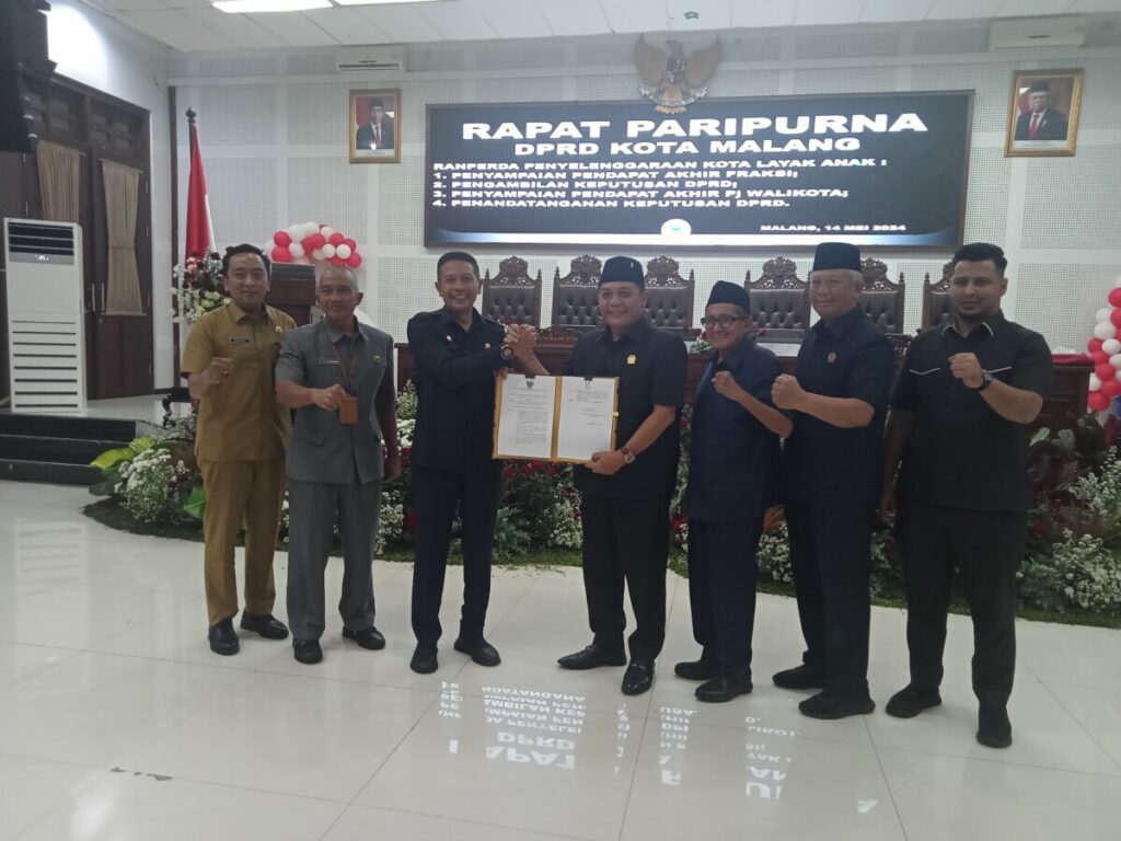 IR.Wahyu Hidayat Selaku Pj Walikota Malang Mendukung Penuh Raperda Kota Layak Anak