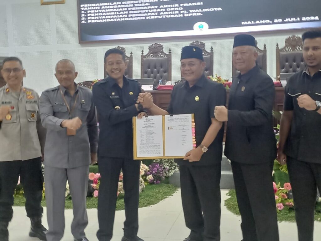 Rancangan KUPA-PPAS APBD 2024: DPRD Kota Malang Sepakati Pengambilan Keputusan Bersama